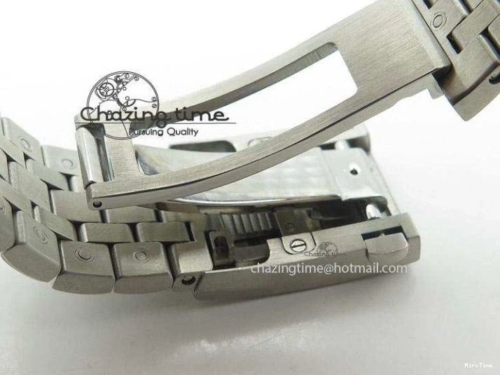 MIROTIME 0413 Pilot Spitfire Chrono ZF Best Edition Gray Dial On SS Bracelet A WrinkleFree 7357